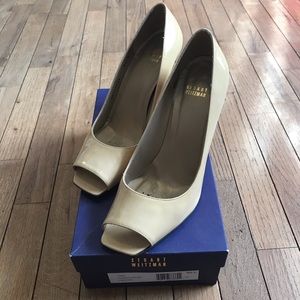 Stuart Wietzman Nude Patent Linda Pumps